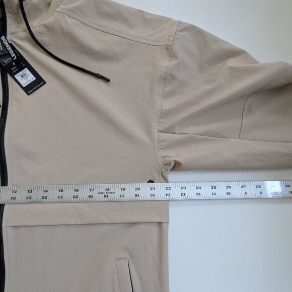 Legends Men's Crosswind Packable Jacket Size Small Beige NEW - Picture 10 of 16